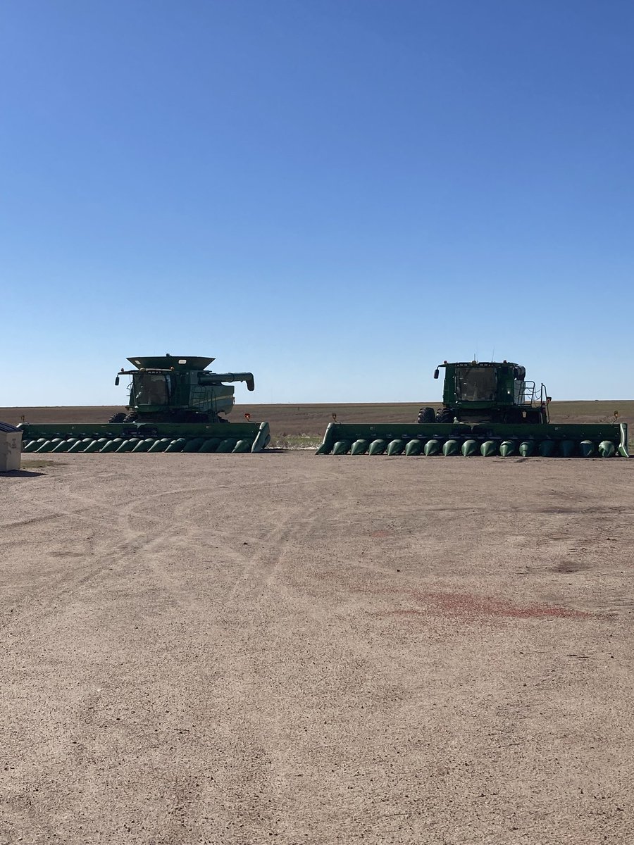 HortonSeedman21's tweet photo. Selling two 2012 616c John Deere headers that have the ARRO Milo conversion that was done last year. Asking $78,000 a piece. Also have a 2016 616c that is still a corn head.  All headers are in good shape. We are switching over to Claas is the reason for selling them. DM for info https://t.co/djVVP5LYX4