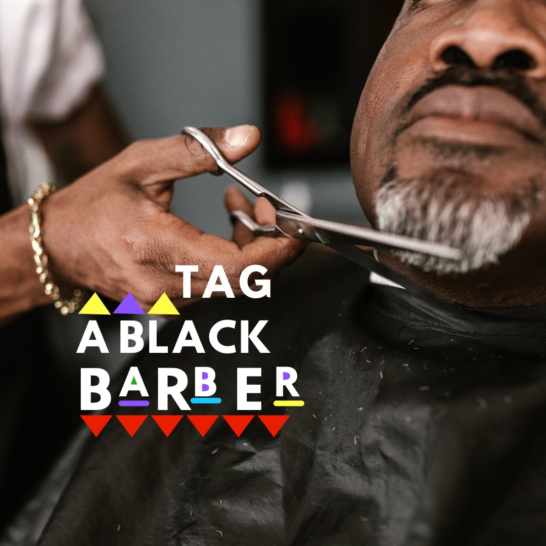IPYPU's tweet image. Tag a black barber you know or follow below! 
#blackhistorymonth #blackhistory #blackfuture #blackbarbers #blackbarbershop