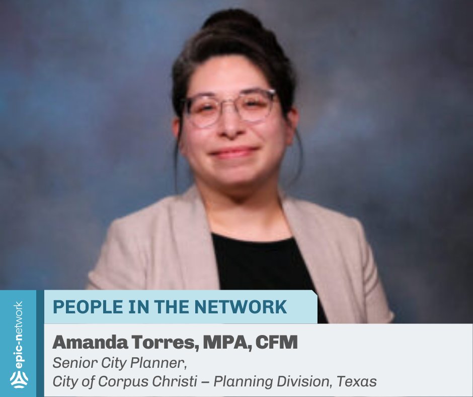 EPICNtweet's tweet photo. People in the Network: Amanda Torres
Learn more about Amanda and her work with EPIC programs by visiting https://t.co/SUgm52U2d3
#epicn #epicnetwork #epicprograms #epicmembership #peopleinthenetwork #urbanplanning #tamu #TexasTargetCommunities @cityofcc https://t.co/loMcJQmXof