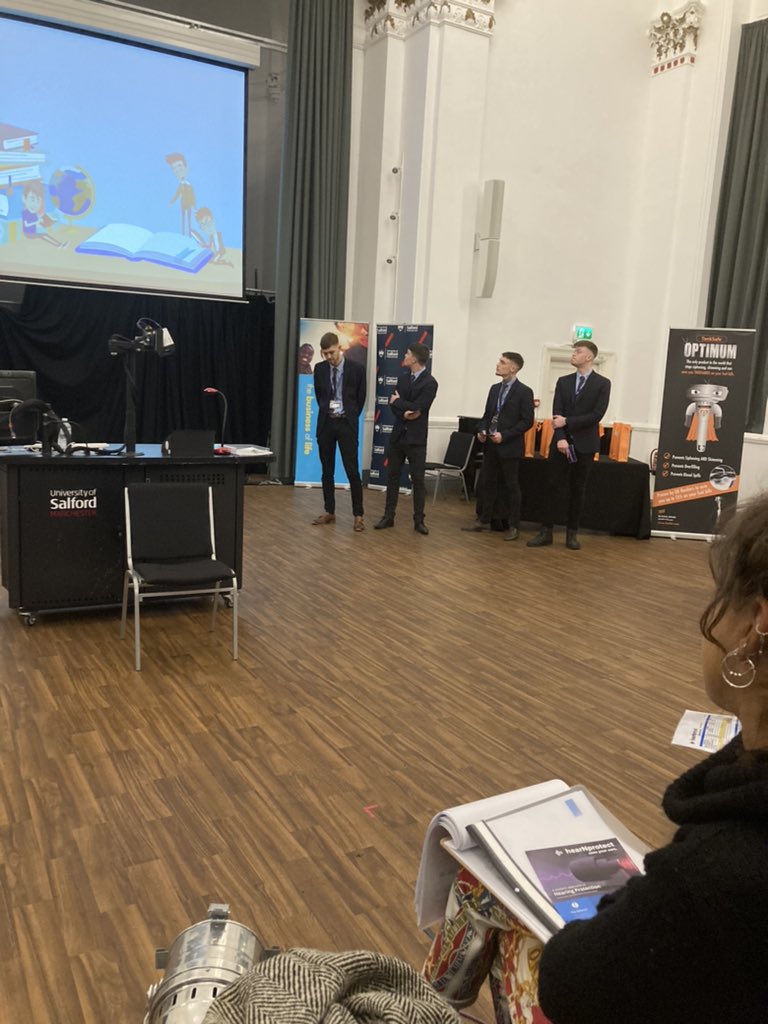 Hear n Protect from <a href="/salfordbizsch/">Salford Business School</a> are the final team at the live #YEStartUp