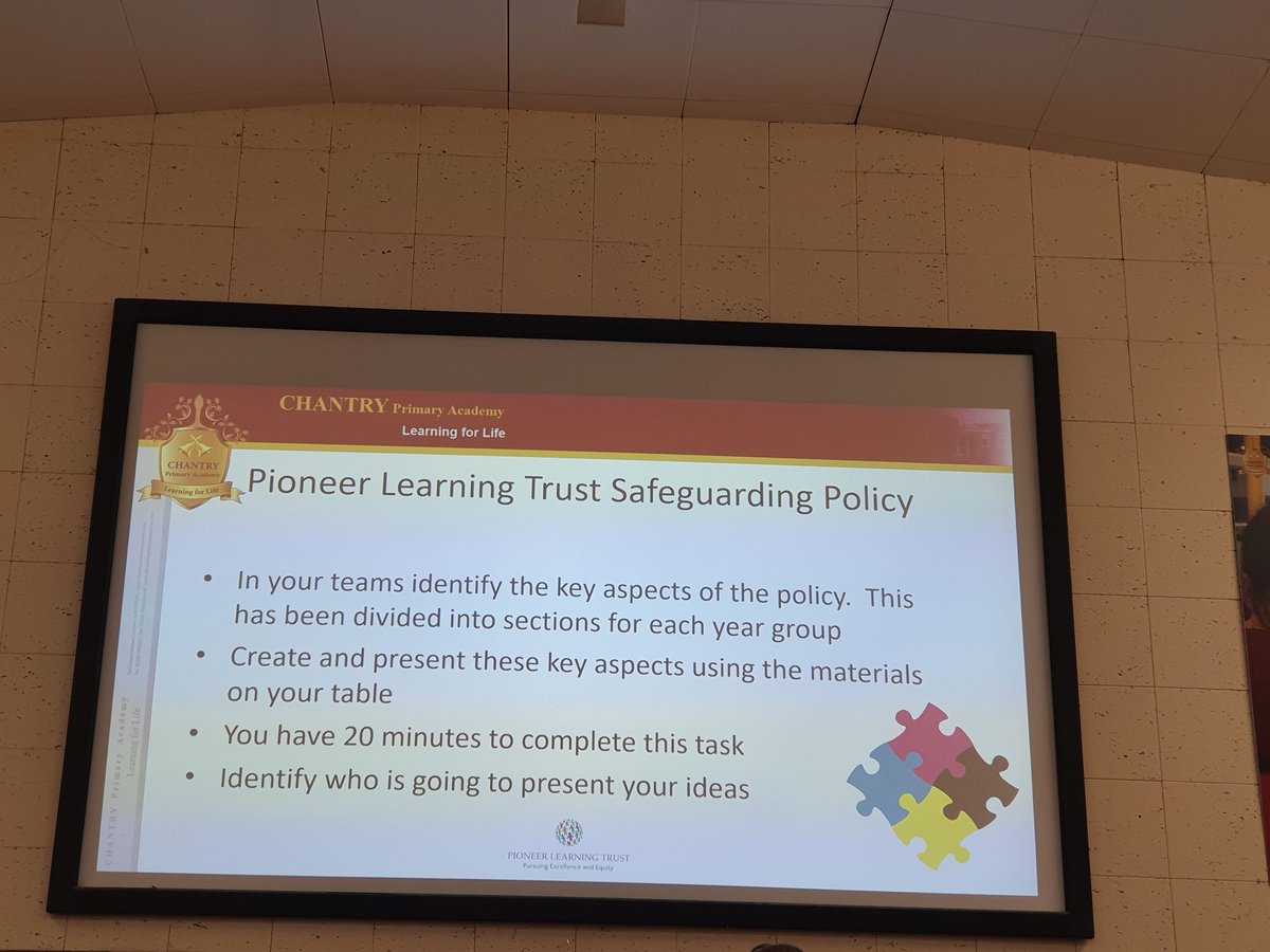 A huge thank you to our pastoral and safeguard team for our half termly safeguarding training. We even had a treasure hunt around the school- first group to find our safeguard poster, safeguard policy, pastoral poster, worry box, something that shows E Safety