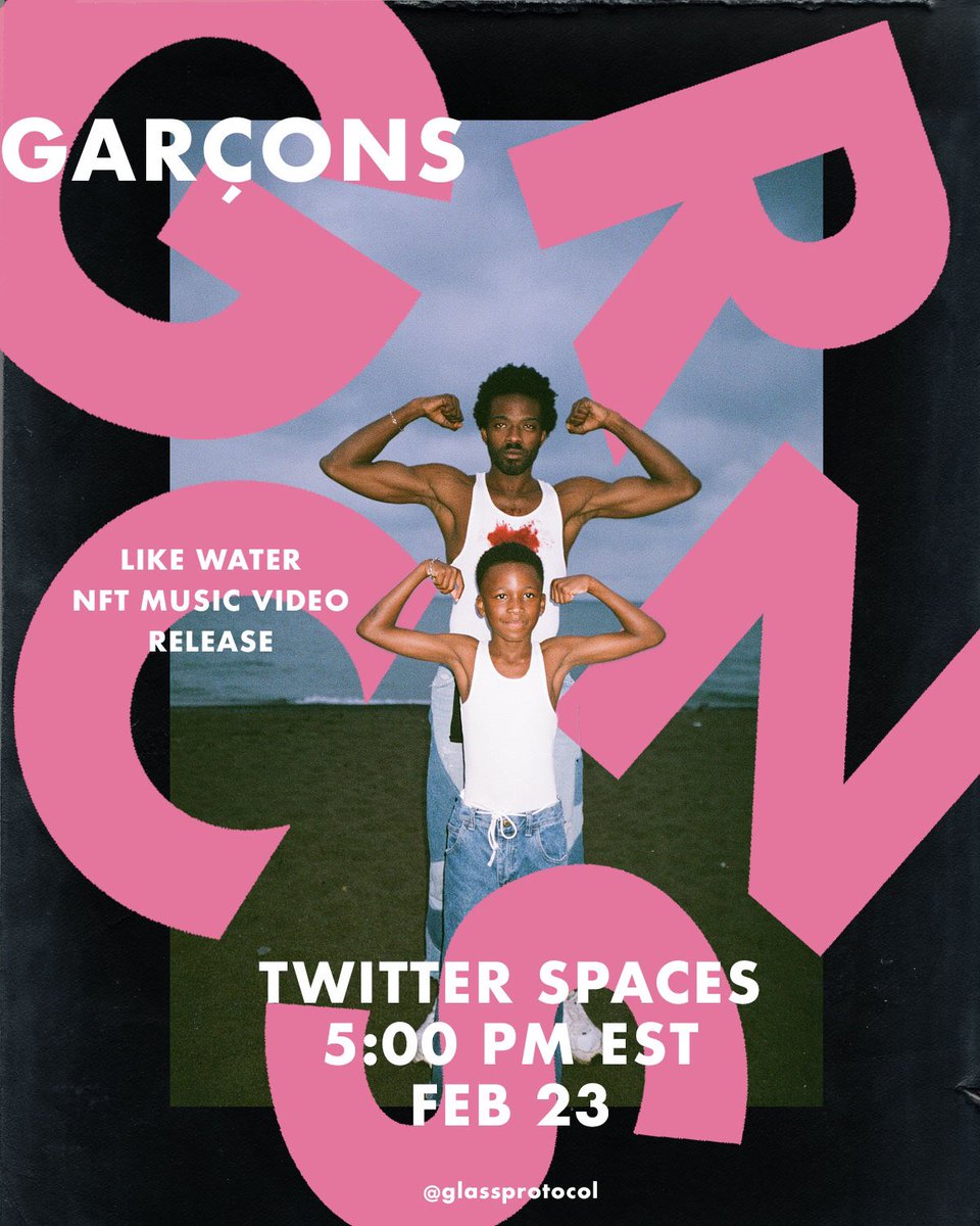 GARÇONS tweet media