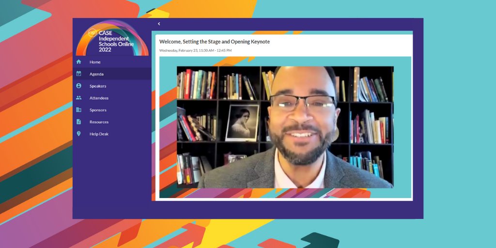 CASEAdvance's tweet photo. Our Independent Schools Online Conference is underway, with @MckinleyTyrone exploring the history of Black philanthropy &amp; how to better engage diverse alumni. 

Here's what's on the program: https://t.co/6Wq48rZ1v5
#CASENAIS https://t.co/jCxeR0DIKe