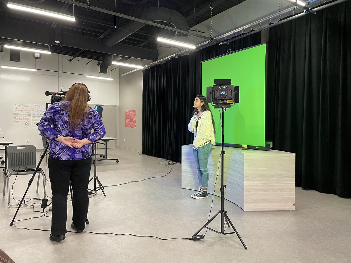 FBISDWholeChild's tweet photo. Recording has begun @CTEReeseCenter for our 2022 Student Voices Summit! The Road to Reconnecting. 🌎🤝💗 @FortBendISD #FBISDStudentLeadership https://t.co/slWkb7rNvy