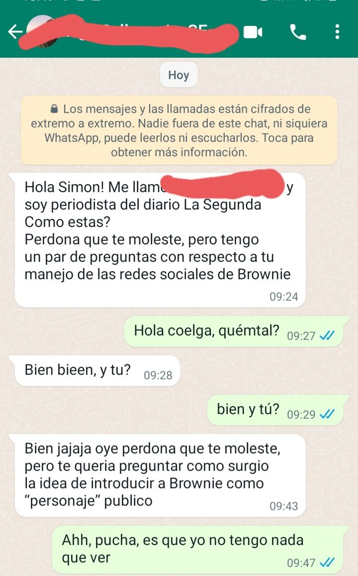 Increíble que <a href="/La_Segunda/">laSegunda</a> publique este artículo asegurando que estoy detrás de la cuenta de <a href="/BrownieBoric/">Brownie Boric Font</a> siendo que a las 9:47 AM les dije que NO. Lo único cierto es que los encargados de esa cuenta son geniales.