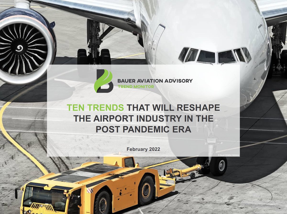 BAA TREND MONITOR: TOP-10 TRENDS THAT WILL RESHAPE AIRPORTS ACROSS THE GLOBE IN THE POST PANDEMIC ERA

Curious? Feel free to check them out:
linkedin.com/posts/baueravi…
____
#aviation #airports #consulting #covid19