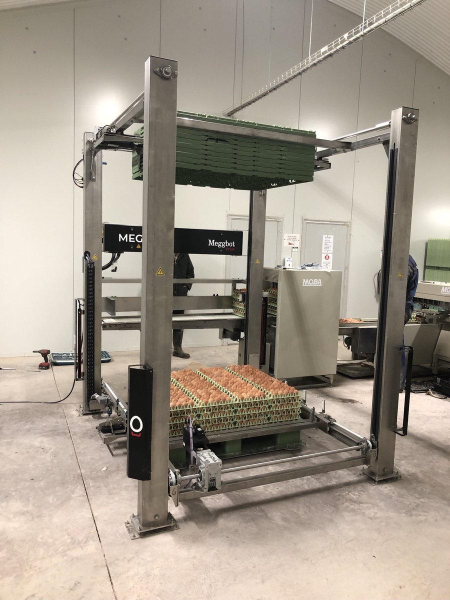eggtek's tweet photo. Another happy customer! This meggson pallet stacker was installed 2 weeks ago in co.Monaghan. 
Working a treat! 😎

For more info don’t hesitate to call us on 07858870066 or email info@eggtekltd.com https://t.co/qWbM62tYSl
