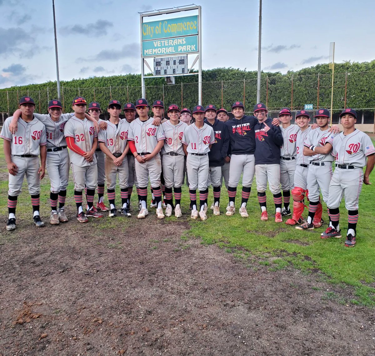 WhittierBsbl's tweet photo. Cardinals come away with a 17-1 W over Bell Gardens. Junior Cameron Palomo earns the Cardinal Chain going 3-3 w/ a triple and 2 SBs. The Cardinals are now 3-1 on the season. @SGVNSCORES @James_Escarcega https://t.co/uGNdLH9Koe