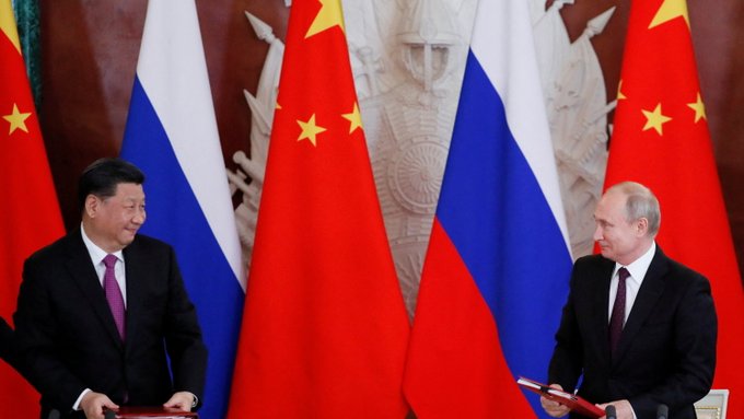 UpdateDisaster's tweet photo. China criticized sanctions against Russia, saying that they were unlikely to solve the Ukraine crisis and that they could harm average people and Beijing’s interests.

“China always opposes any illegal unilateral sanctions,” a government spokeswoman said. https://t.co/dX8yPbQKtT