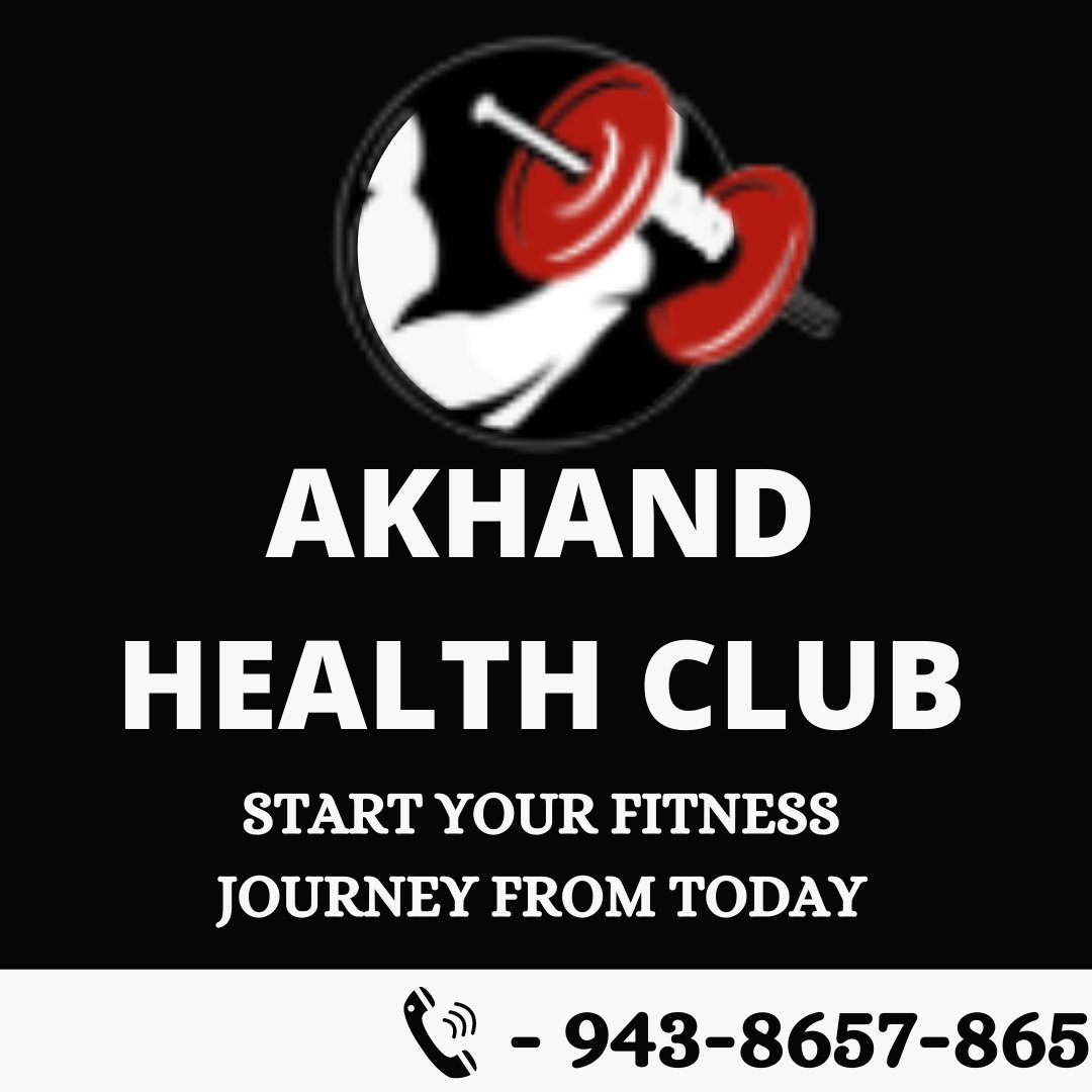 akhand_fitness's tweet image. AKHAND HEALTH CLUB
START YOUR FITNESS JOURNEY FROM TODAY WITH US
#gym #digiperformprojects #digiperform