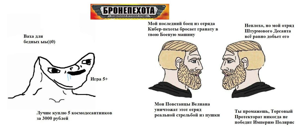 OctamanTentacle's tweet photo. Напоминаю вам как вы долбоёбы со своим вархаммером выглядите https://t.co/NEjeru2Hty