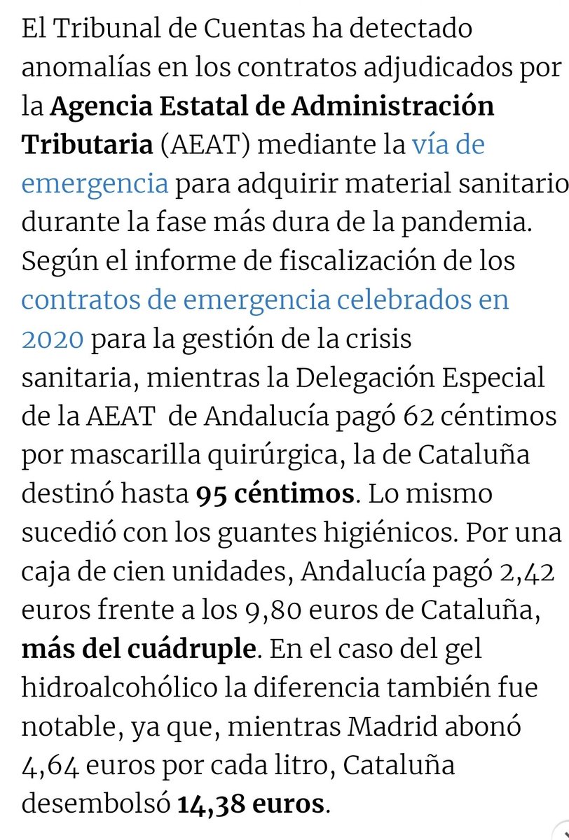 dlacalle's tweet photo. El gobierno de Sánchez pagó cuatro veces más de lo habitual por material sanitario a una empresa de papelería en Cataluña.

 https://t.co/A3W4MnqDnR https://t.co/4F7rMu0QEk