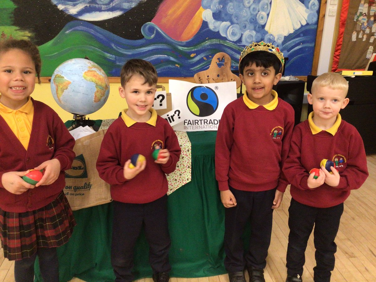 ClaireGreenway4's tweet photo. Learning more about @FairtradeUK in our worship with Rev Phillips today @StJamesChorley and equity across our world. #lovethyneighbour https://t.co/d2Hgt8bCIy