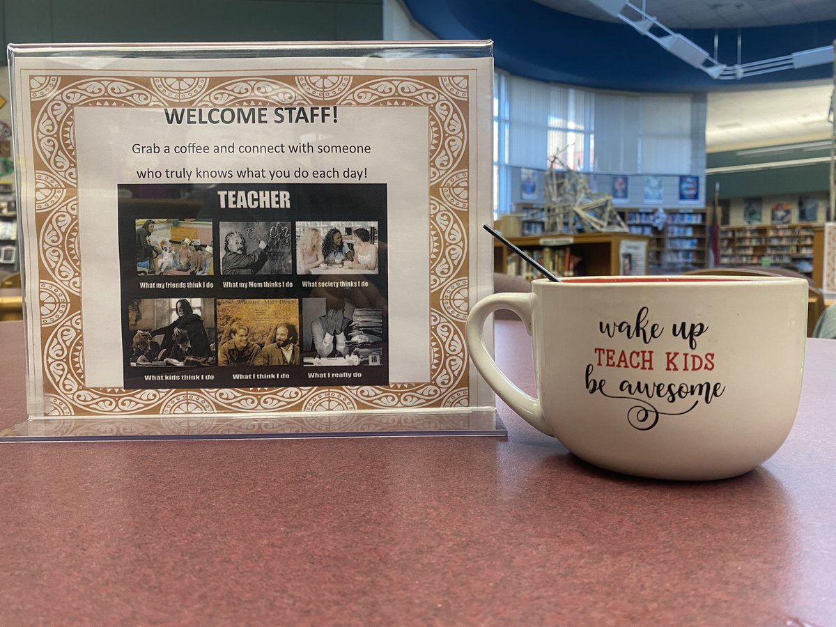 It’s Wednesday Staff Café!! ☕️