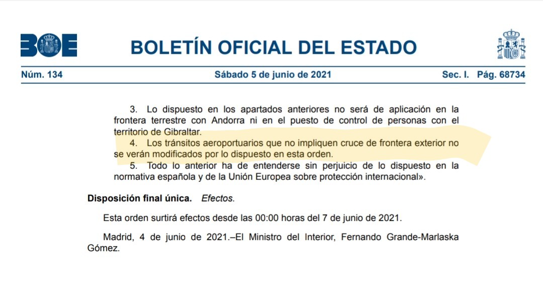 amandaviteri87's tweet photo. @EmbEspEcuador Mi cónyuge (ciudadanía islandesa) necesita viajar de Ecuador a Italia y hará escala en España. Necesita ir del terminal  4S y tomar otro avión en el terminal 4. Hay aún restricciones? #iberia https://t.co/k1gT1aWG5L