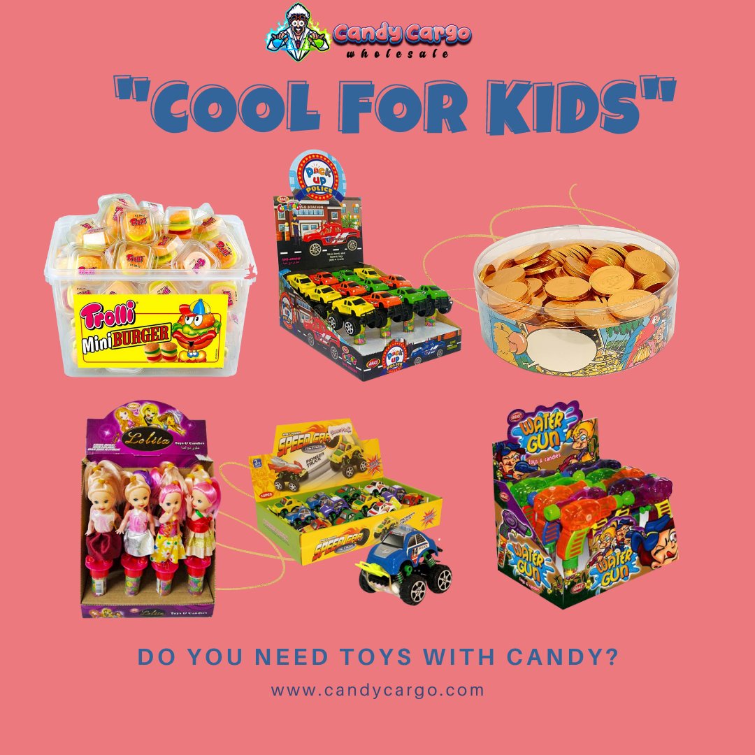 cargo_uk's tweet photo. Children love toys with candy.

https://t.co/BzmfZkFGT3

#candywholesale #americansweets #americansweetsuk #americancandy #americancandyuk #CandyToys #candytoy #candywholesale #americansweets #americansweetsuk 🍭 https://t.co/q9G29qfKz1