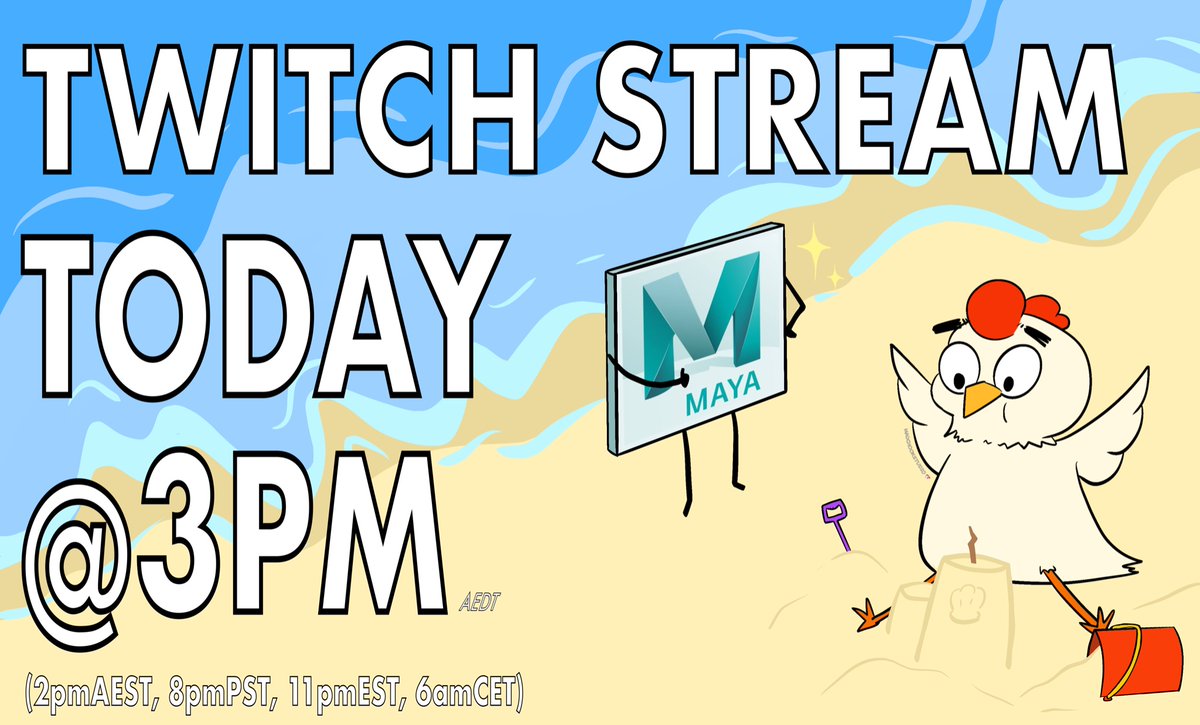 #STREAM today! Another artist stream so tag along at 3pmAEDT for some chill game dev vibes ✨

twitch.tv/madchookstudio

#IndieGameDev #gamedev #smallstreamer #TwitchStreamers #chillvibes