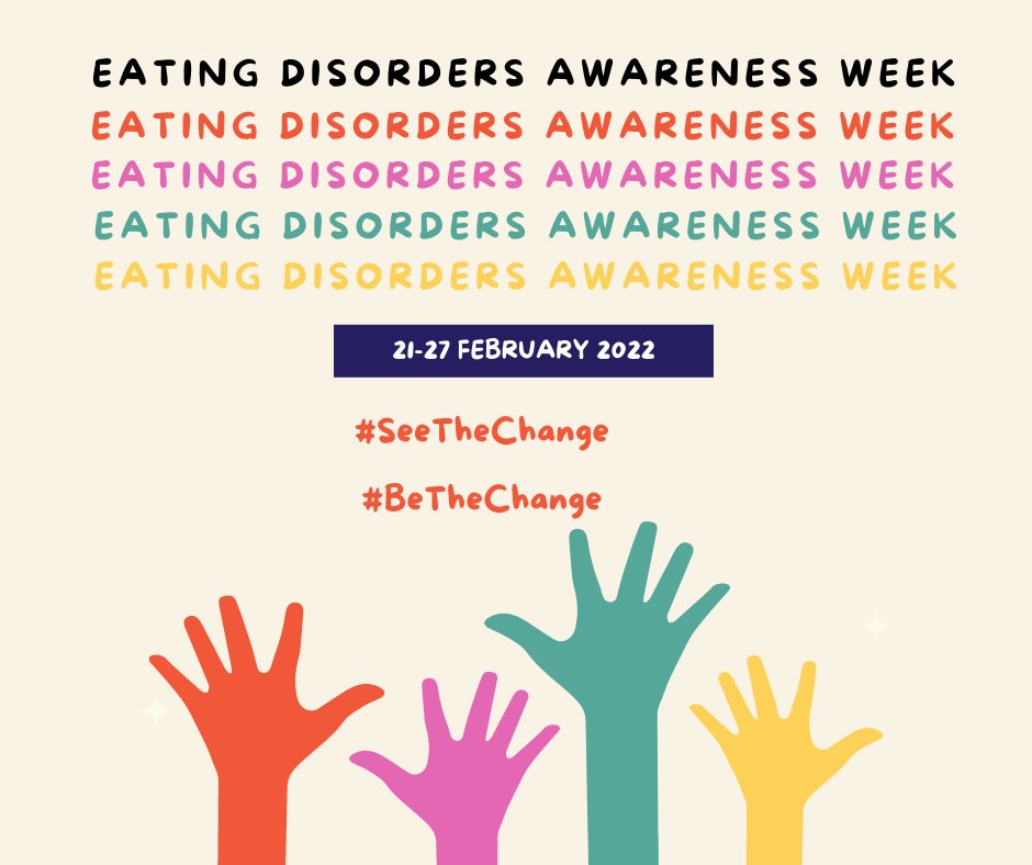 Eating disorders do not discriminate! They affect anyone regardless of weight, shape or body size and regardless of age, gender, race, ethnicity and socio-economic status. Let’s educate ourselves and destigmatize mental health!

#EatingDisordersAwarenessWeek