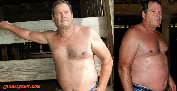 Musclebear Rancher from https://t.co/uDvNgxouOP galleries  --  #farm #musclebear #rancher #daddy #farmer