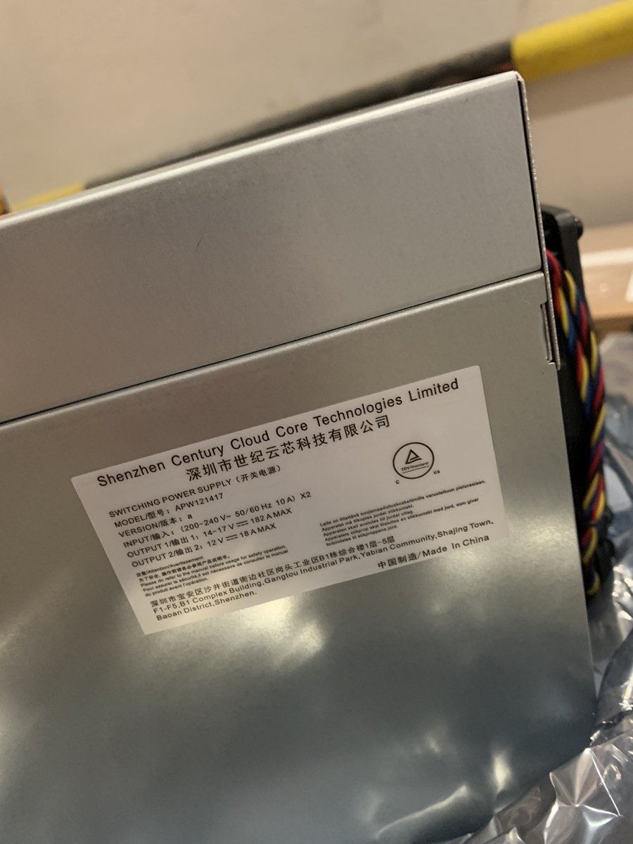 gentshbn's tweet photo. Bitmain L7shi i pare qe preki ne trojet tona, babloki i bablokave ๐ฅ
TitanMining โ MacroTech.
#bitmainl7 https://t.co/LEh7BLQCL6