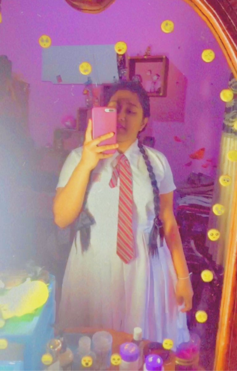 "I wanna scream and shout, because school's out!"
 😔🤍💫