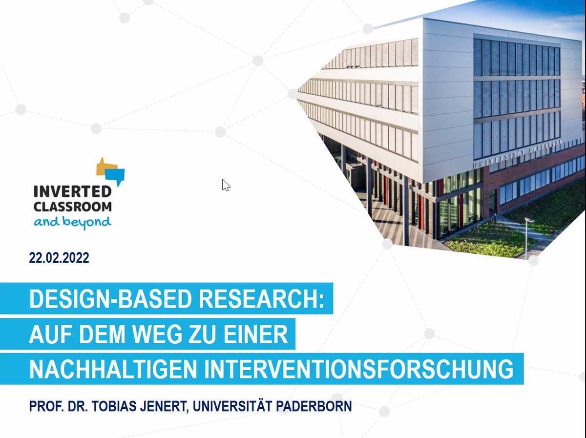 icmbeyond2022's tweet photo. #icmbeyond22
Der Nachmittag gehört den Forschungs- und Schreibwerkstätten zum Thema #invertedClassroom #FlippedClassroom.
Es startet mit einem Vortrag von Prof. Dr. Tobias Jenert von der @unipb zum Thema #DesignBasedResearch https://t.co/KZqnKqf3qM