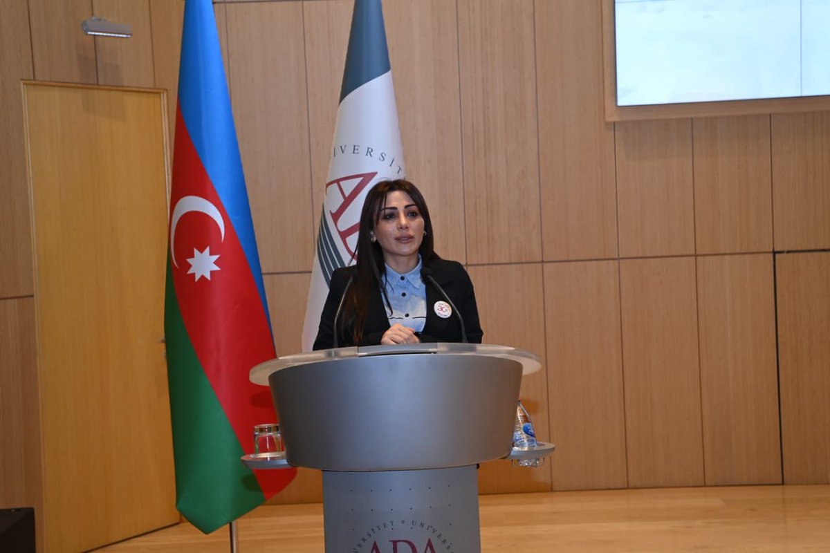 AzerbaijanMFA's tweet photo. XİN &amp; ADA Universitetinin təşkilatçılığı, 🇦🇿 ali təhsil ocaqlarından tələbələr, @AzDiplomacy könüllülərin iştirakı ilə #Xocalı soyqırımının 30-cu ildönümünə həsr edilən konfrans keçirildi.

Conference dedicated to the 30th Anniversary of #Khojaly Genocide was held @ADAUniversity. https://t.co/UjHOGFMceQ