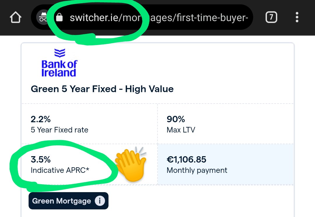 A gov agency @CCPCIreland list all mortgages in Ireland but they show off the initial interest rate and hide the equivalent full term rate That's advertising not transparency! @bonkers_ie same 😡 @Switcher_ie fair play 👏 @DarraghOBrienTD @EOBroin @EoinMcGee @crazyhouseprice