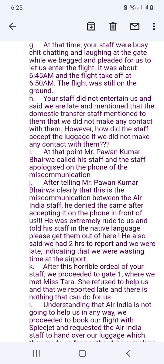 ApeksUm's tweet photo. @airindiain - pls respond to our email. We need an explanation for your pathetic service. https://t.co/au7E3lDJkr