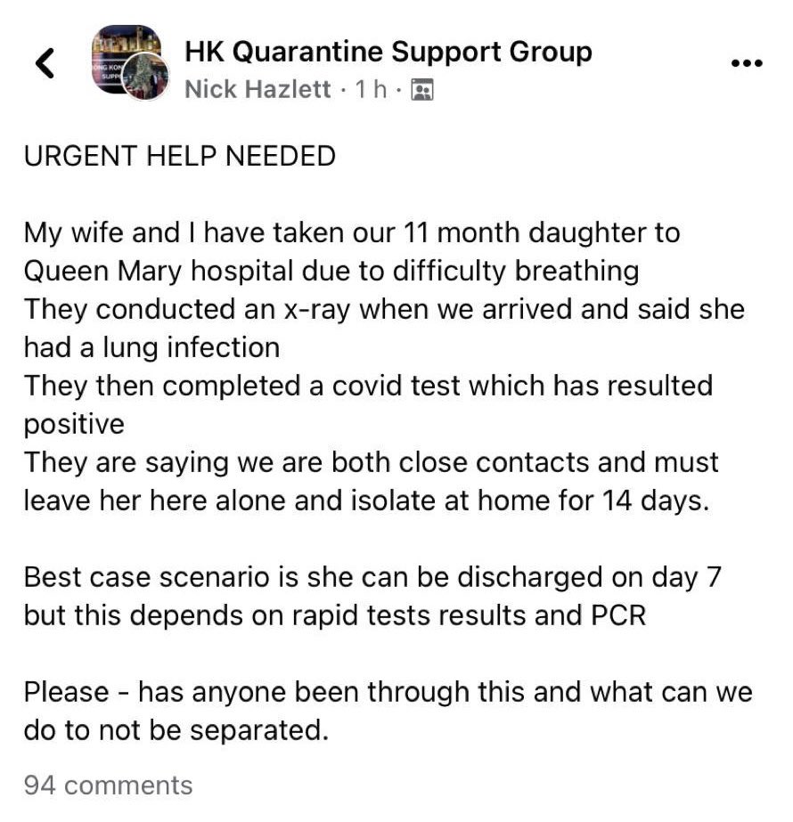 cherrygao's tweet photo. @tripperhead When you isolate parents from their babies in ICU, you commit crimes of inhumanity. Period. https://t.co/ADnJXBBRCx