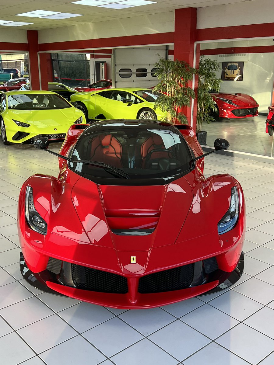 TOP555Cars's tweet photo. Delivery day for our LaFerrari. 😍

This one will definitely be missed, but is going to a superb home. 

#TOP555 #TOPCars #TOPClients #top555cars #ferrari #laferrari #holytrinity #hypercar https://t.co/jcj5kphkFC