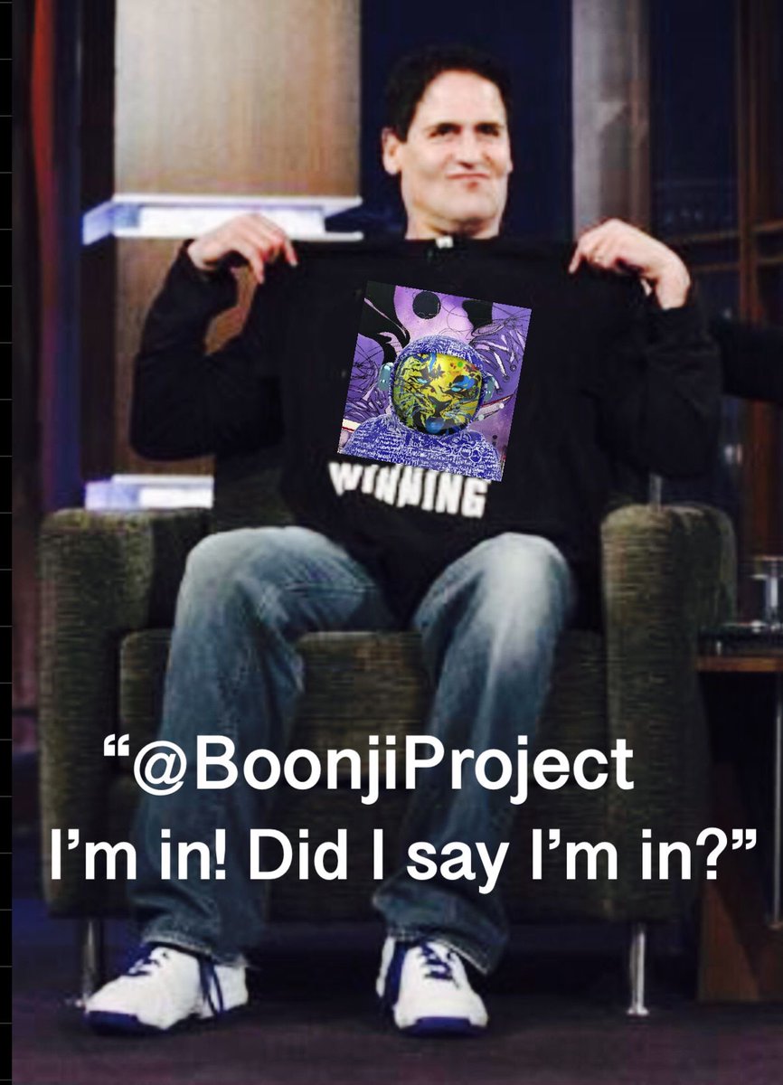 RedDevilBTC's tweet photo. #BoonjiSharkTank Ep. 26 
with @mcuban ft. @BoonjiProject token ID# 26

Body:  Blueberry 
Visor:  Growling 
Ear: Tricks
Background: Rocknroll

Come join the #boonjiproject #communji 

#nftmemes #NFTshill #nft #NFTCollection #NFTCommunity #NFTartist #femaleledproject https://t.co/ydHBTbTPyO