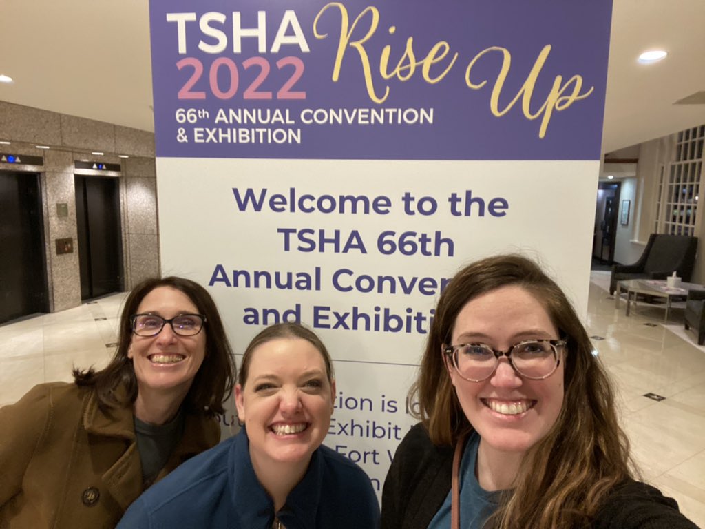 athomas_SLP's tweet photo. We made it to Ft Worth late last night and are so excited to set up our recruiting booth today! Thank you, #Sped Admin & #FriscoISD, for making #SLPs a priority!
Come see us at Booth 411 to learn about our #FISD team.
#TSHA22 #TSHA @frisco_sped @friscoisdHR https://t.co/u06Z6fsf09