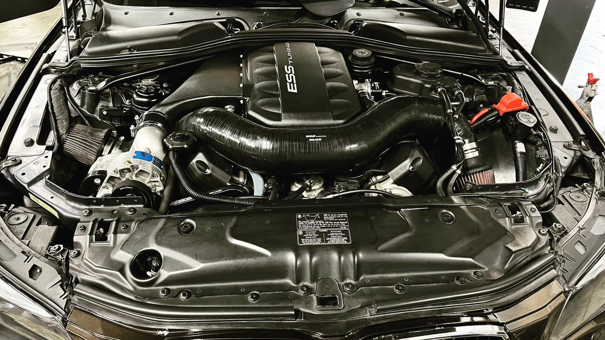 FindingSeconds's tweet image. Supercharged V10 S85 anyone? Spotted in an E60 M5 @chicane_motorsport last week :)

#chicanemotorsport #findingseconds #s85 #e60m5 #e60m5supercharged #bmw #m5 #m5e60