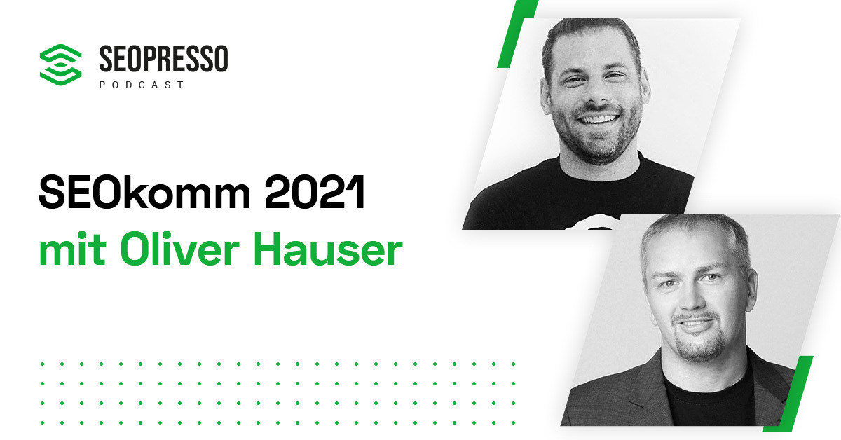 Heiratsantrag, Rap-Song-Performance, #SEO-Expertise? Wie das zusammenpasst, erfahrt ihr in einer neuen #SEOPRESSO Folge.🎙Dieses Mal spricht unser Host <a href="/bjoerndarko/">Björn Darko 🐋💨</a> mit <a href="/oliverhauser/">Oliver Hauser</a> Branchenexperte &amp; Veranstalter der <a href="/SEOkomm/">SEOkomm</a> Jetzt reinhören 👉 ow.ly/ObpL50I17Lb