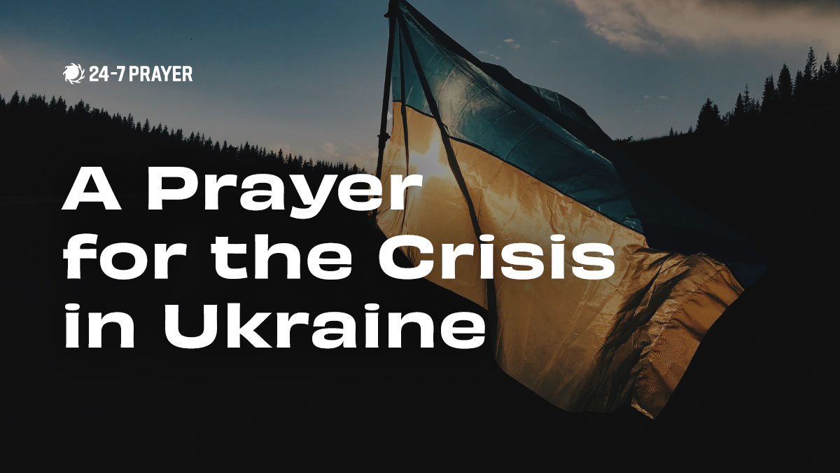 Father God, King of all nations, we cry out to you now for the people of Ukraine...

Today, take time to pray for the crisis in #Ukraine, with a prayer written by <a href="/PeteGreig/">Pete Greig</a> 

Downloadable slides are available to use in your church or community.

24-7prayer.com/a-prayer-for-t…