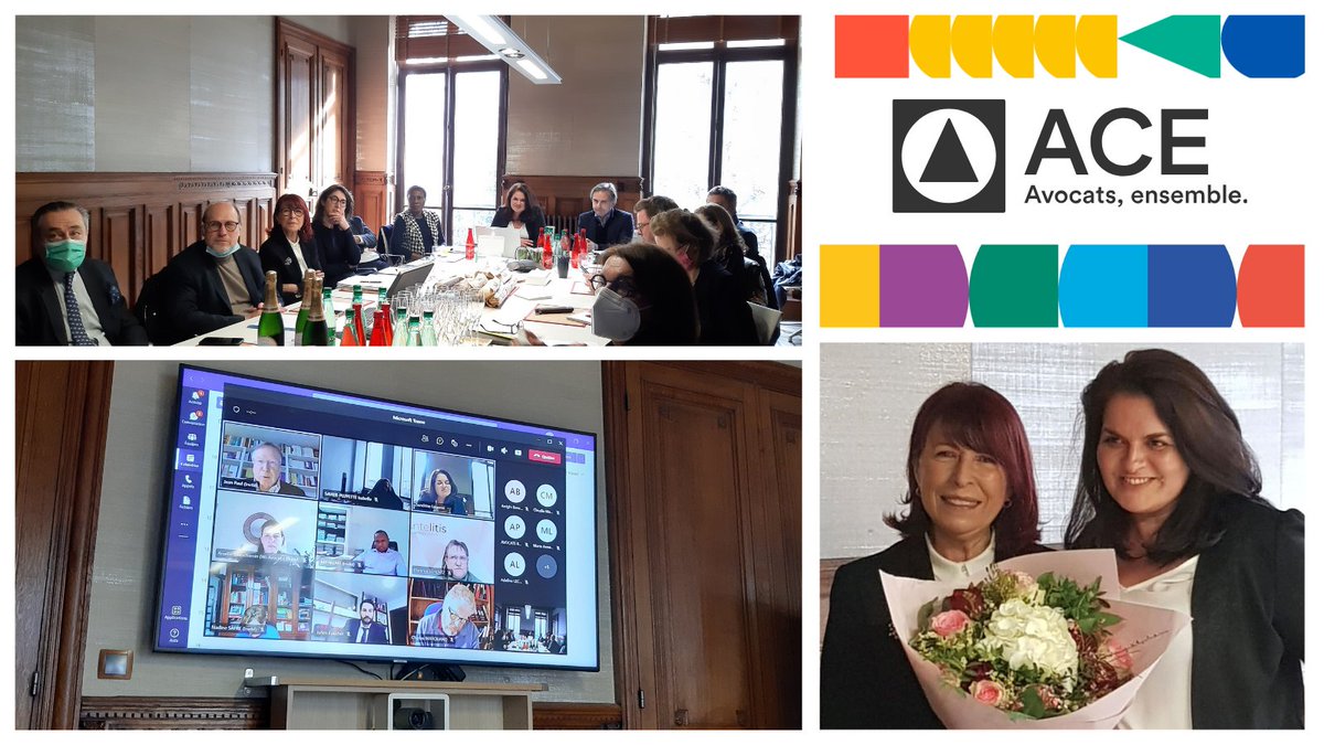 🤩 Valérie MORALES, nouvelle Présidente la Section Internationale de ACE - Avocats, Ensemble qui succède à Catherine BOINEAU, a organisé sa première réunion au cabinet d’ Olivier Laude, Vice-Président de la Section Internationale le 16 février dernier.