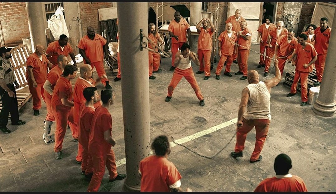 BadMovieCult's tweet photo. Bronzi is at it again! Looking like Bronson & acting like a lump of wood.
Far too much green screen & CGI for my liking in an action movie & they overshot the 90 minute rule.
An action story that's been done better before.
#deathblock13 #escapefromdeathblock13 #Charlesbronzi https://t.co/mYlCGOXRm8