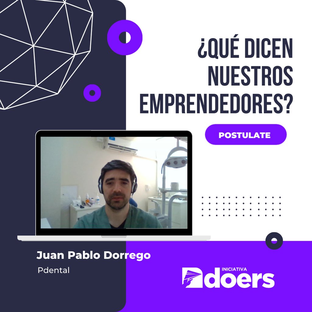 FunIniciativa's tweet photo. 🗣️ #testimonios 

🔎 Qué dicen aquellos emprendedores que han pasado por nuestro Programa de Incubación?

👨🏻‍⚕️ Hoy tiene la palabra Juan Pablo, Dentista, Fundador y CEO de Pdental.

🤔 ¿Para que te ha servido pasar por el Programa de Incubación? “...Me ay… https://t.co/yyouZ0Miik https://t.co/OPgWr0WMFn