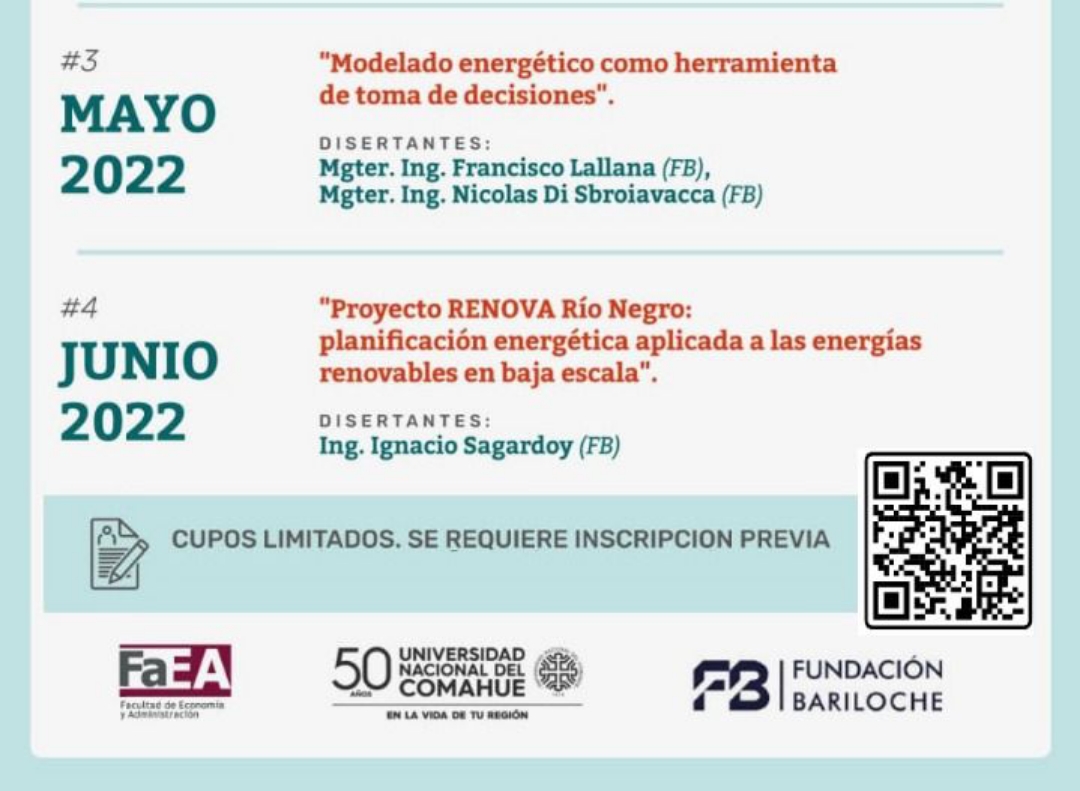 #ColaborandoConLaDifusión

Ciclo de conferencias sobre Economía y Gestión de los Recursos Energéticos.

📍 Próximamente más información.

Organiza Facultad de Economía y Administración, y <a href="/FundacionBRC/">Fundación Bariloche</a>