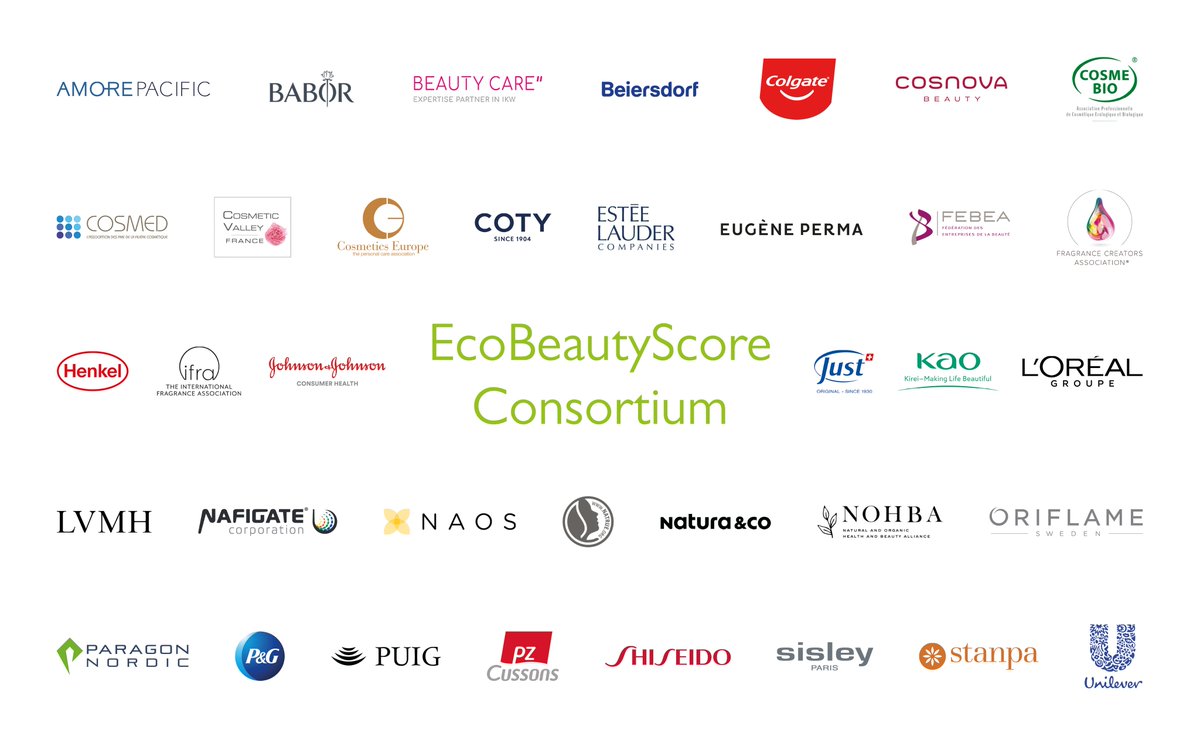 36 cosmetics and personal care companies &amp; professional associations, incl. <a href="/CosmeticsEur/">Cosmetics Europe</a>, have joined forces to form the #EcoBeautyScore Consortium, aiming to develop an industry-wide environmental impact assessment &amp; scoring system for cosmetic products➡️bit.ly/3LWQVnW
