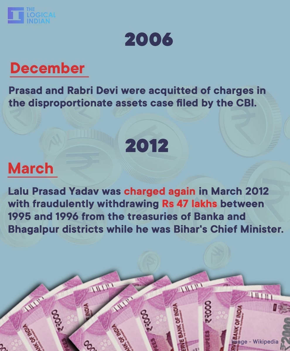 LogicalIndians's tweet photo. #fodderscamcase - The Rashtriya Janata Dal (RJD) supremo and former Bihar chief minister #LaluPrasadYadav was sentenced five years in jail in the Fodder scam case. The verdict comes a week after a special CBI court had convicted him in the fifth fodder scam. https://t.co/eedfwgmOuT