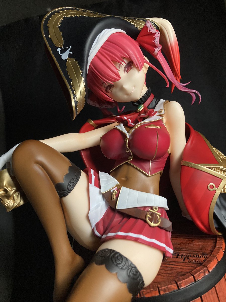 plum_model's tweet image. フジヤマサンカクさんのマリン船長、完成しました！
色々と大変な思いをしましたが、ようやく出来上がって、満足です！

 #マリンのお宝 
 #宝鐘マリン