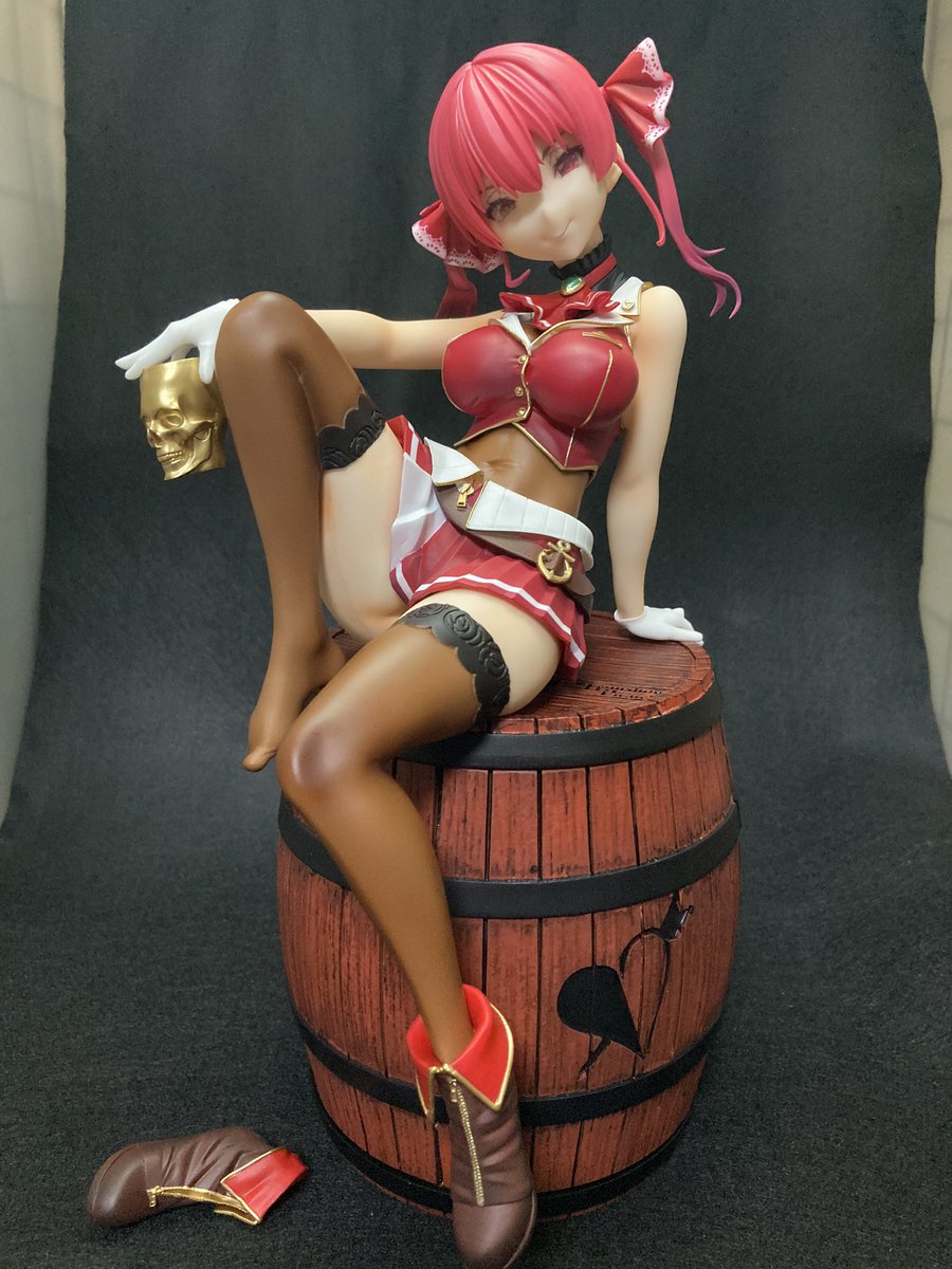 plum_model's tweet image. フジヤマサンカクさんのマリン船長、完成しました！
色々と大変な思いをしましたが、ようやく出来上がって、満足です！

 #マリンのお宝 
 #宝鐘マリン