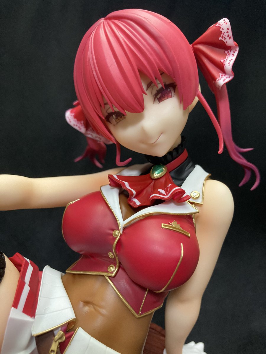 plum_model's tweet image. フジヤマサンカクさんのマリン船長、完成しました！
色々と大変な思いをしましたが、ようやく出来上がって、満足です！

 #マリンのお宝 
 #宝鐘マリン