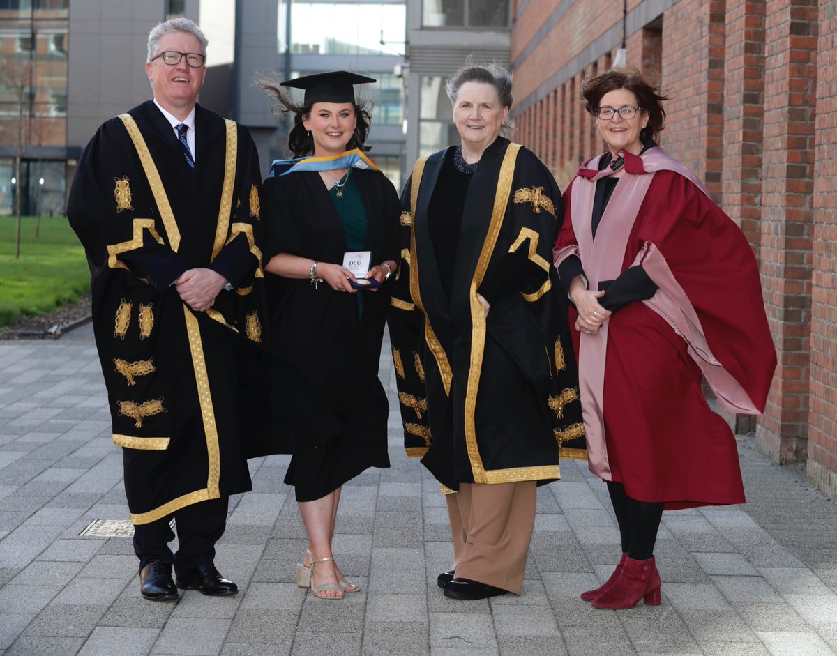 DCU's tweet photo. Outstanding student, inspiring teacher and talented Monaghan musician Tomasina McGinnity has been awarded the prestigious DCU Chancellor’s Medal.
For more, read here: https://t.co/v8LTzX33hX @DCU_IoE #DCUGraduation #DCUClassof2021 https://t.co/3nITj6hx8P