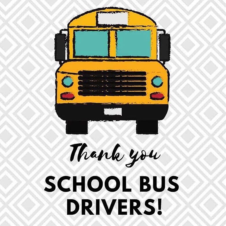 Thank you to all our bus drivers,monitors and all of those in our transportation department for all you do each and every day. As a team your focus and efforts make a difference and are appreciated. Thanks