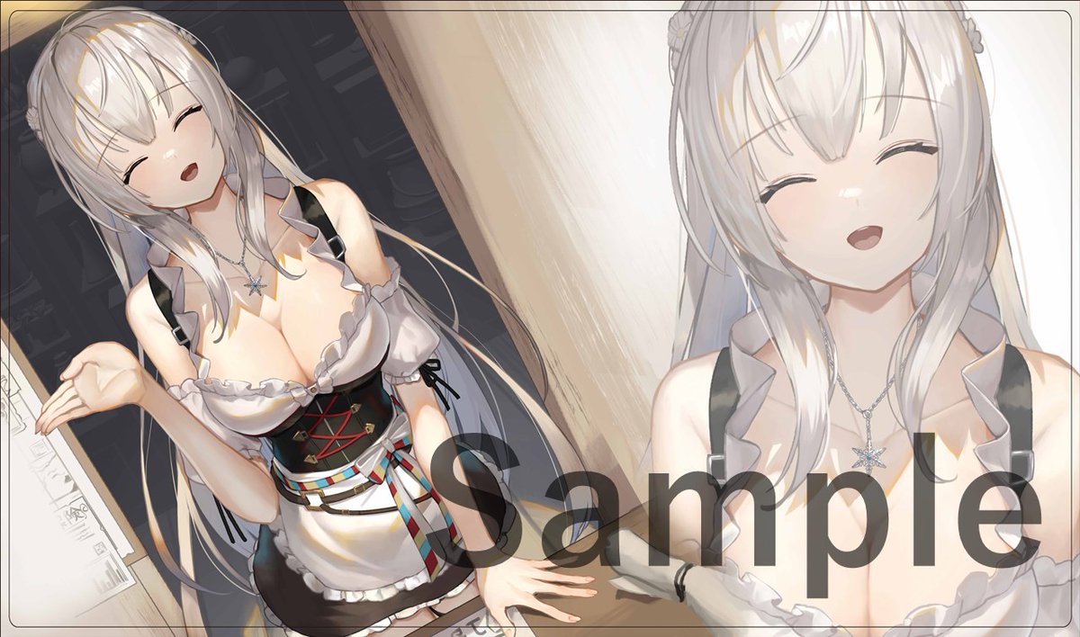 サンクリ新作情報
「ノエル」のスリーブとプレイマットになります。イラストはスコッティ様(@Sco_ttie)になります! 