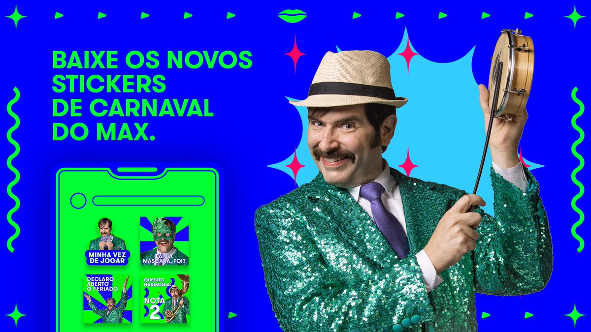 Trident_Brasil's tweet photo. Carnaval tem que ter zueira no zap e mascação, por isso lançamos um novo pacote de stickers do Max! #MaximizeOCarnaval #TridentMax
Baixe agora: https://t.co/VJ3IWii3Oc https://t.co/EE0nEJYPBo