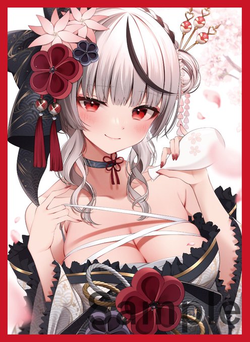 サンクリ新作情報
「クロヱ」のスリーブとプレイマットになります。イラストは瑠川ねぎ様(@negi_musya)になります! 